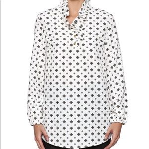 Mud Pie Whitney ruffle tunic